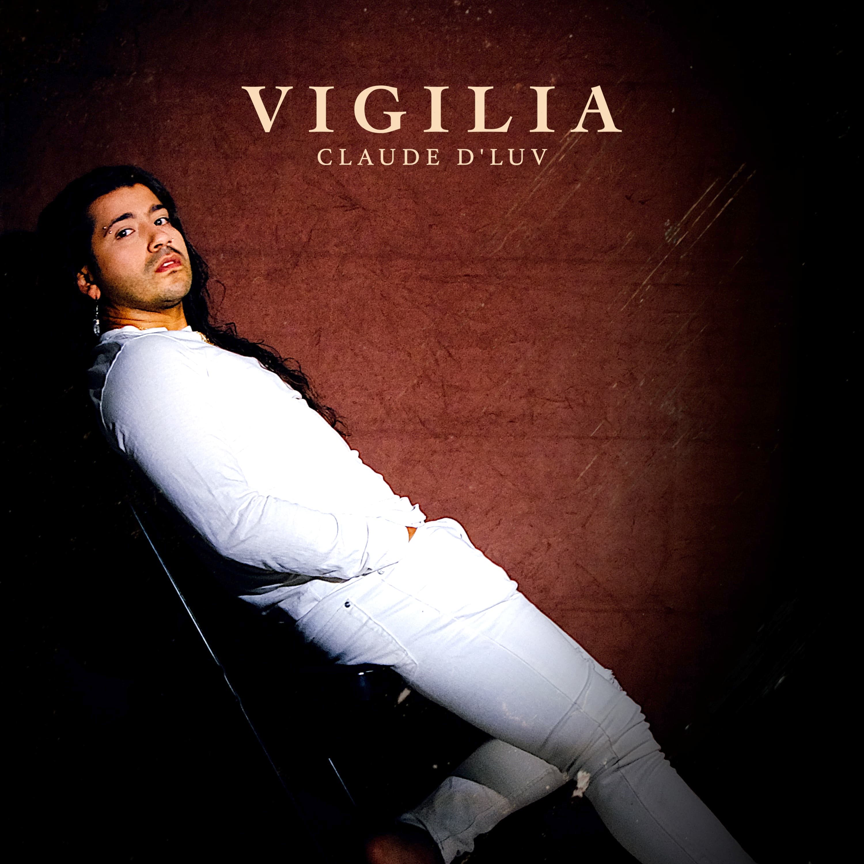 Portada oficial de Vigilia, álbum debut de Claude D’Luv.